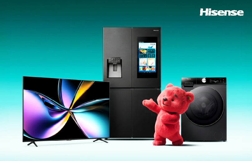 Tehnică Hisense în rate pe 12 luni cu 0% dobândă