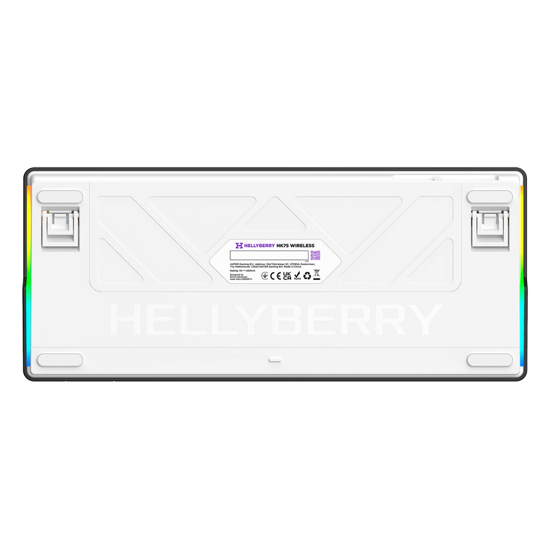 Tastatură HATOR Hellyberry HK75 Wireless Mecanic Alb
