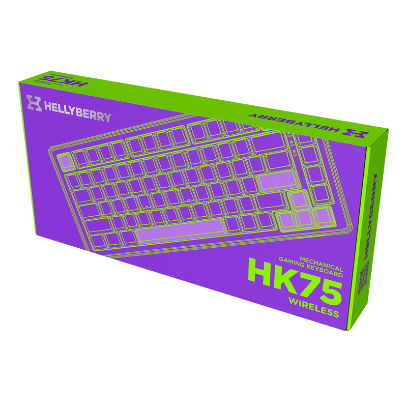 Tastatură HATOR Hellyberry HK75 Wireless Mecanic Alb
