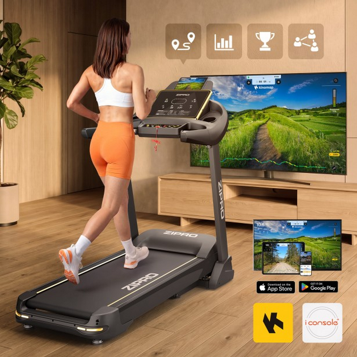 Беговая дорожка Zipro Pacemaker Gold iConsole+ Черный