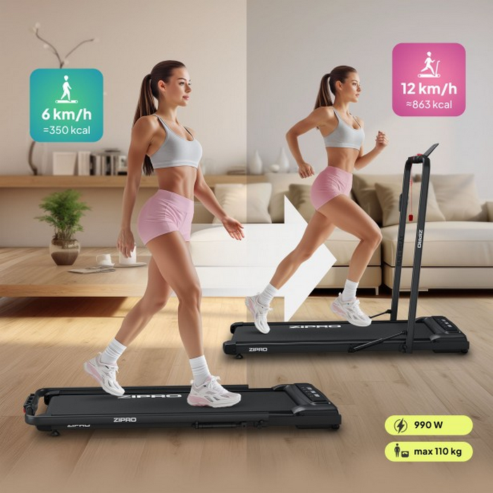 Беговая дорожка Zipro Newlite Черный