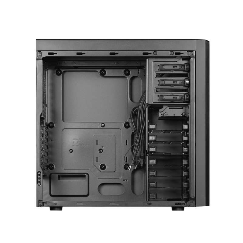 Компьютерный корпус Chieftec CW-01B-OP Midi-Tower Черный
