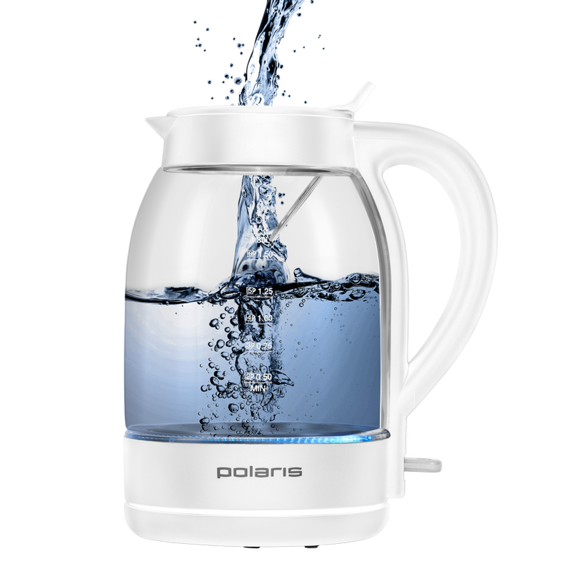 Fierbător electric Polaris PWK 1797CGL Alb