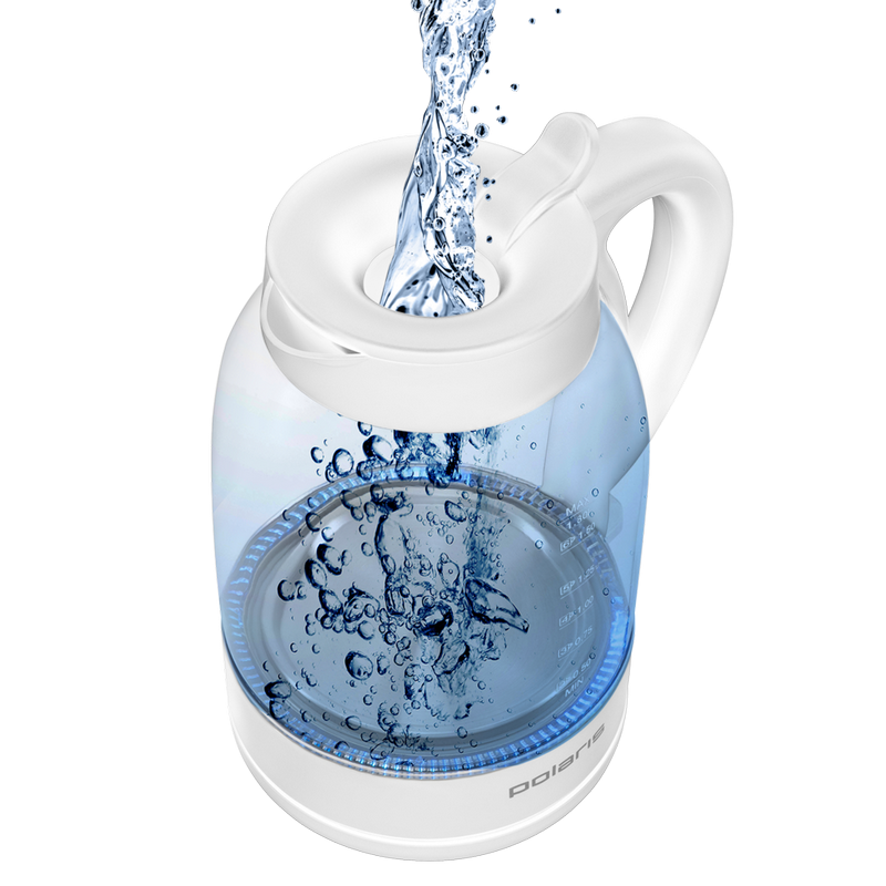 Fierbător electric Polaris PWK 1797CGL Alb