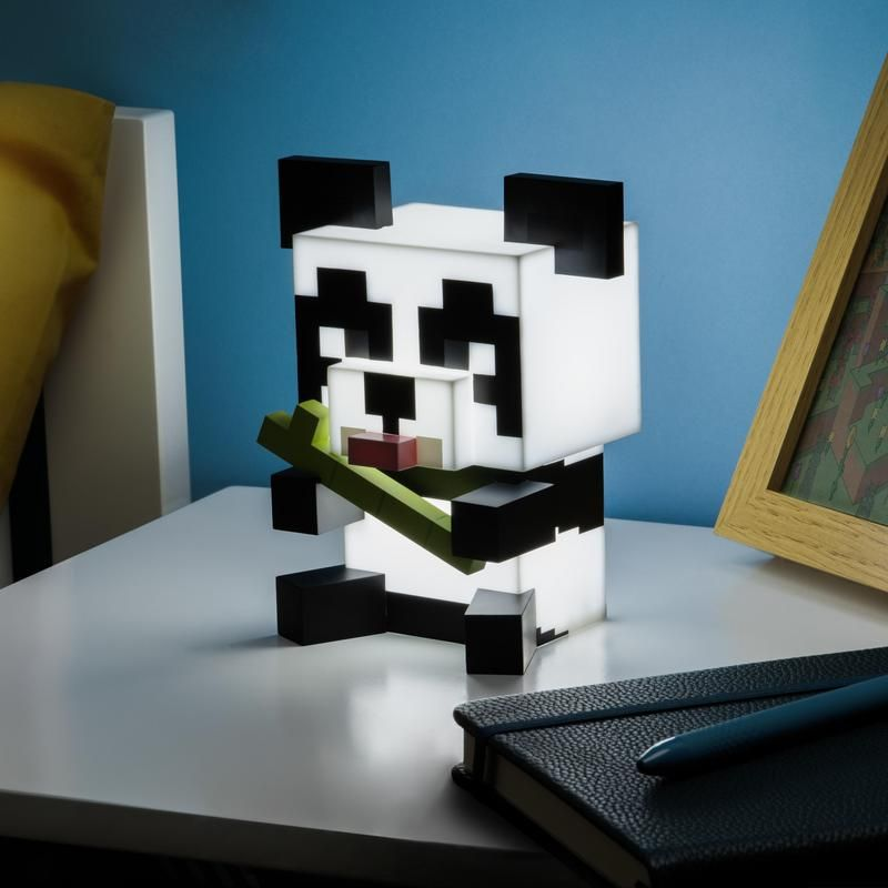 Lampă de noapte Paladone Panda Light Alb rece