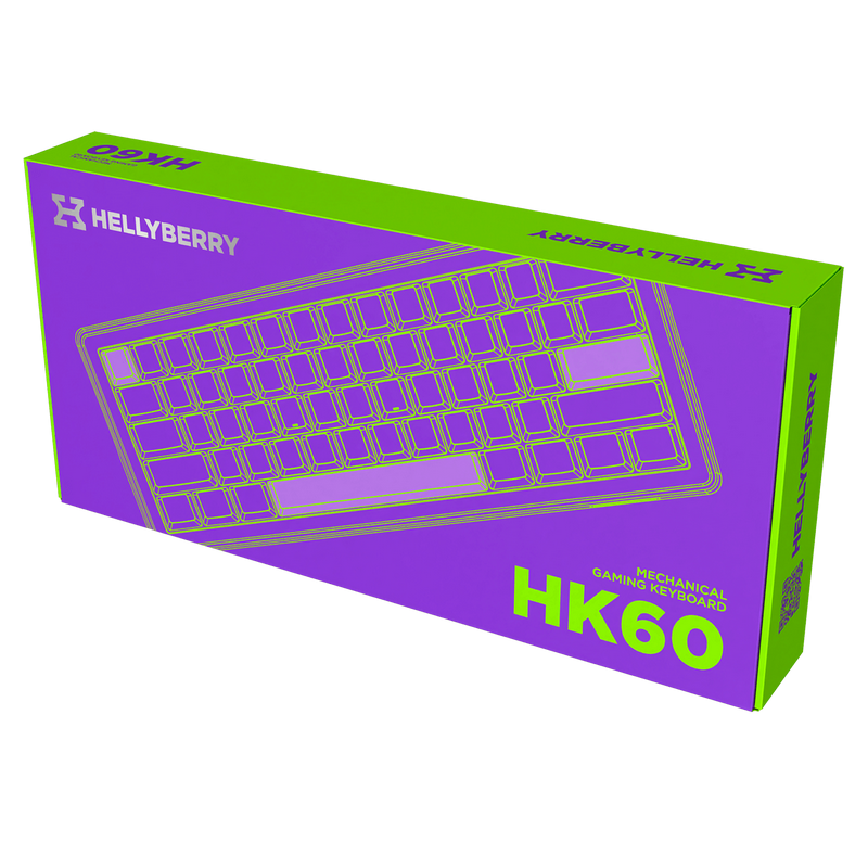 Tastatură HATOR Hellyberry HK60 Mecanic Alb