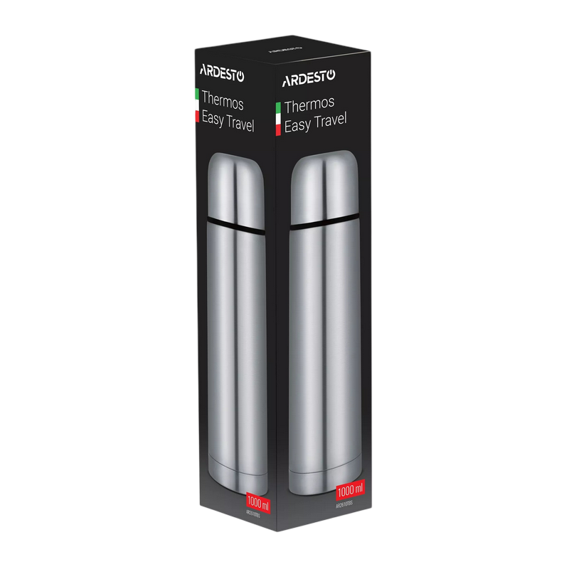 Termos Ardesto Easy Travel Argintiu