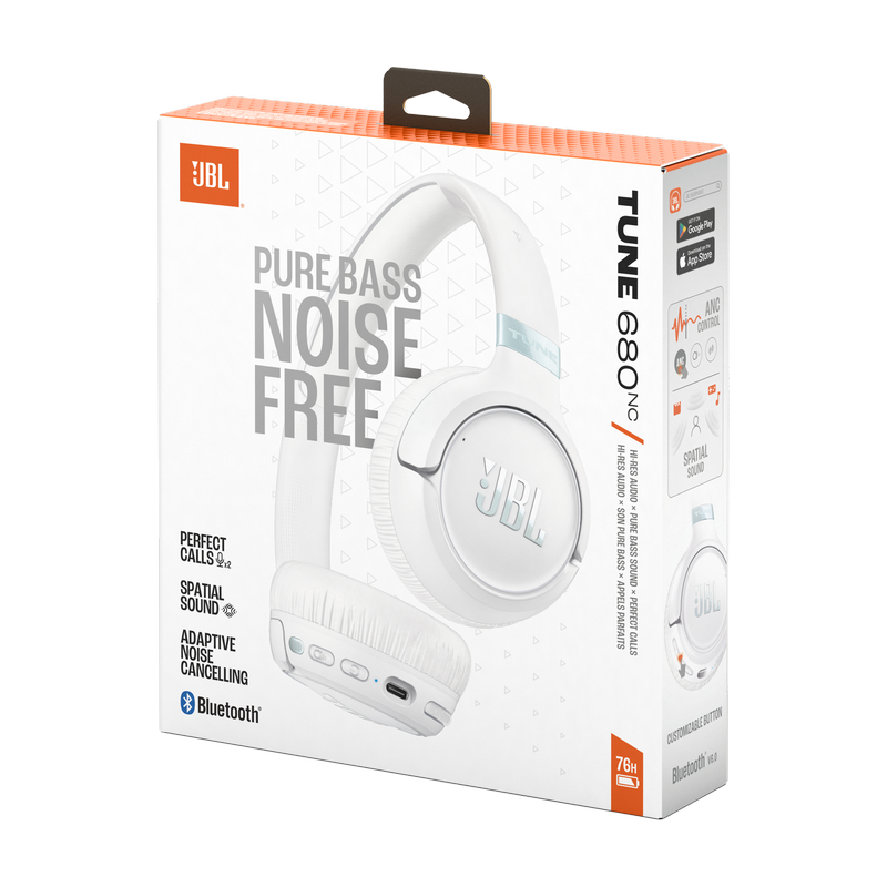 Căști JBL Tune 680NC Alb