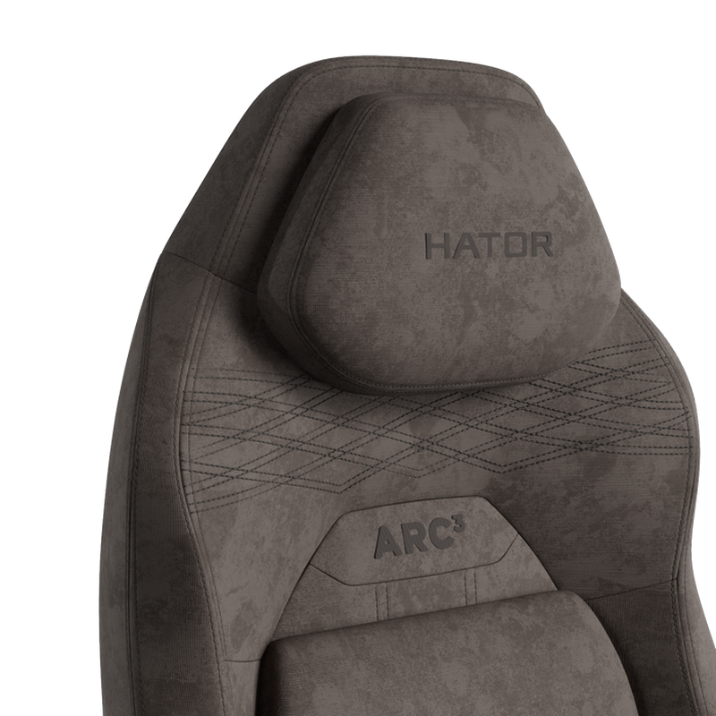 Scaun Gaming HATOR Arc 3 L Velur Milk Shake