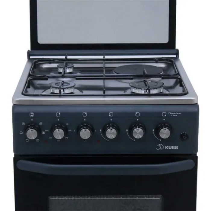 Aragaz Mixt KUBB TD1311MGLsK3 Negru