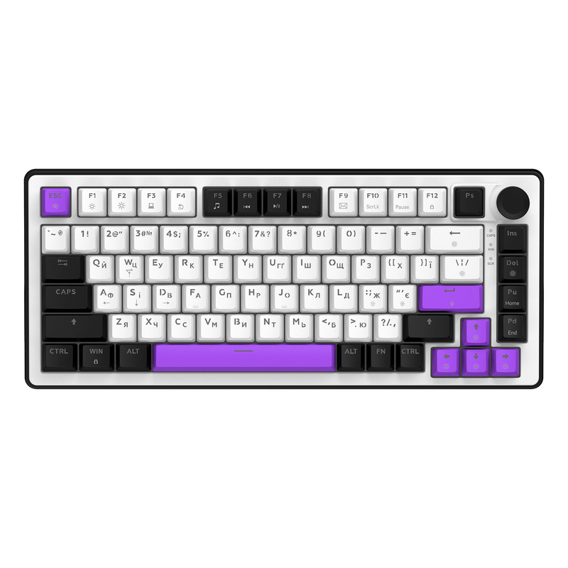 Tastatură HATOR Hellyberry HK75 Mecanic Alb
