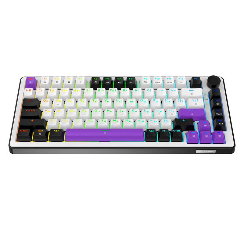 Tastatură HATOR Hellyberry HK75 Mecanic Alb