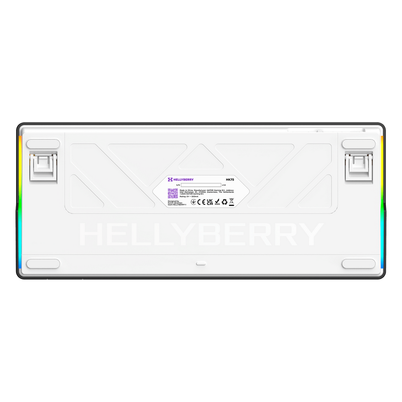 Tastatură HATOR Hellyberry HK75 Mecanic Alb