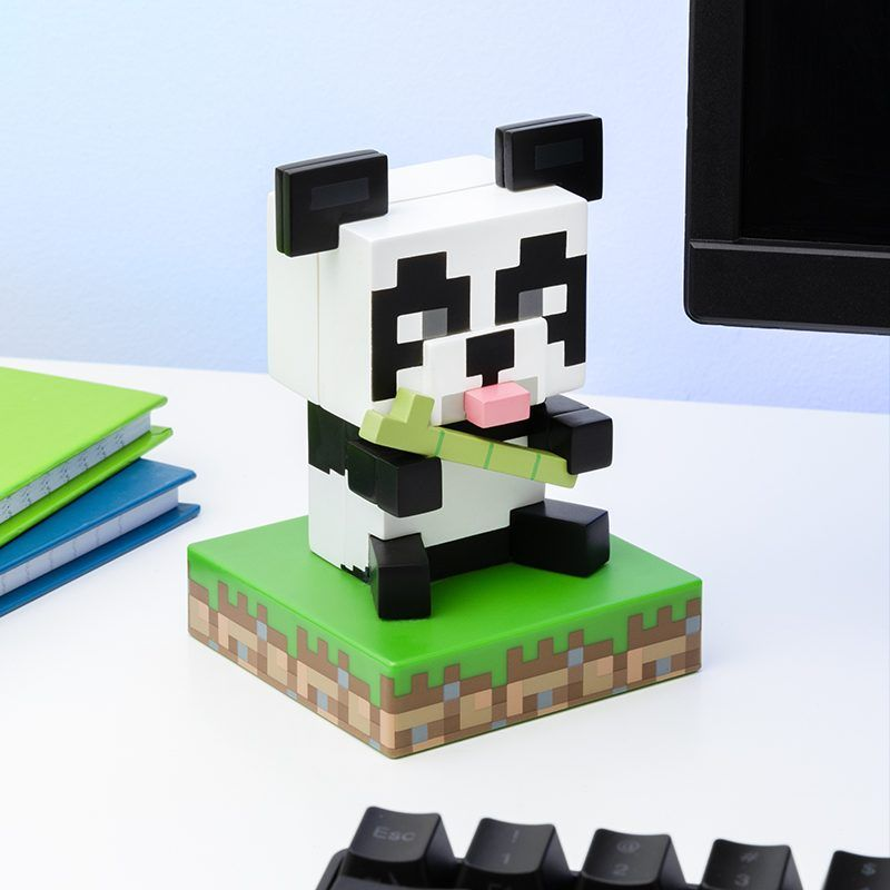 Lampă de noapte Paladone Panda Icon Light Alb rece