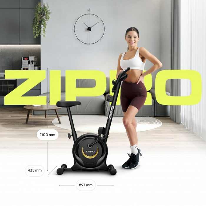 Велотренажер Zipro One S Gold Черный