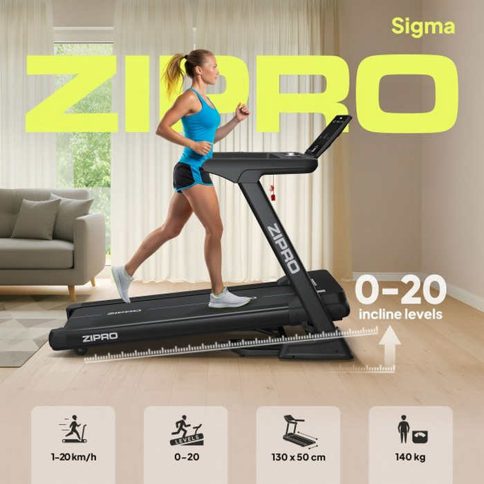Беговая дорожка Zipro Sigma Черный