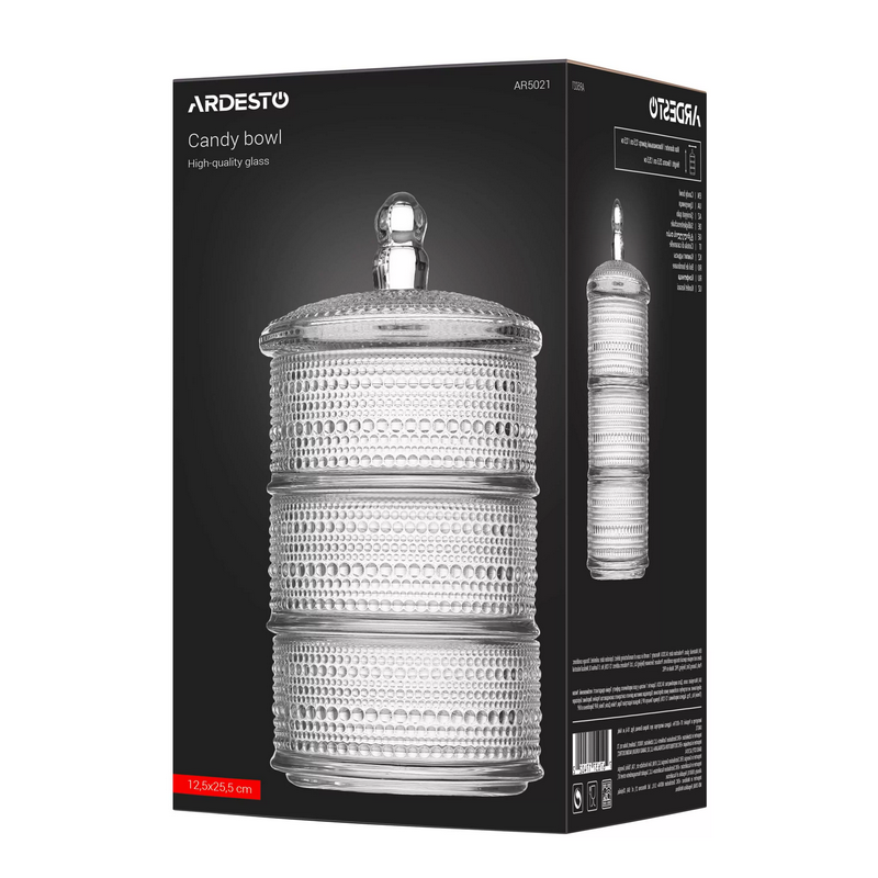 Bombonieră Ardesto AR5021 Verbena Transparent