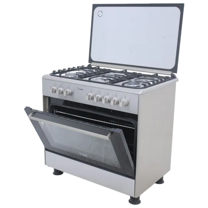 Aragaz Mixt KUBB FF9506GAZH Oțel inoxidabil