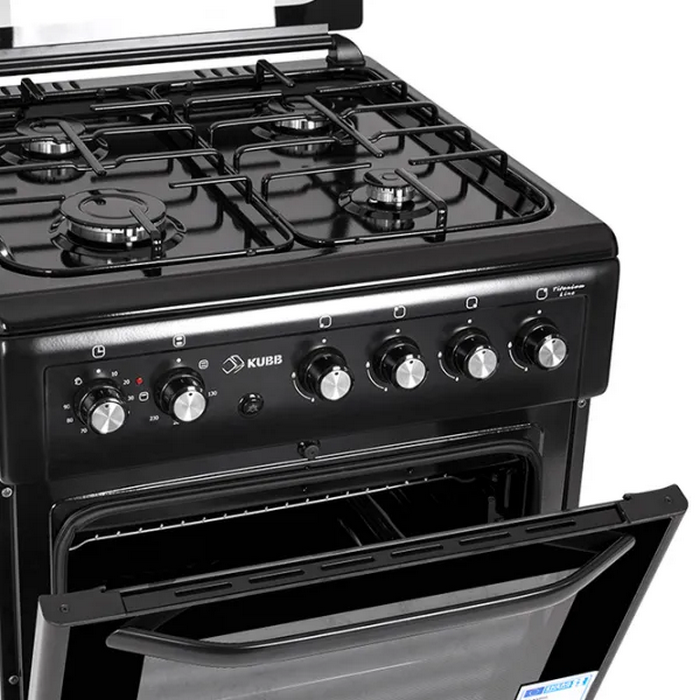 Aragaz Mixt KUBB TD7201MGALtK Negru