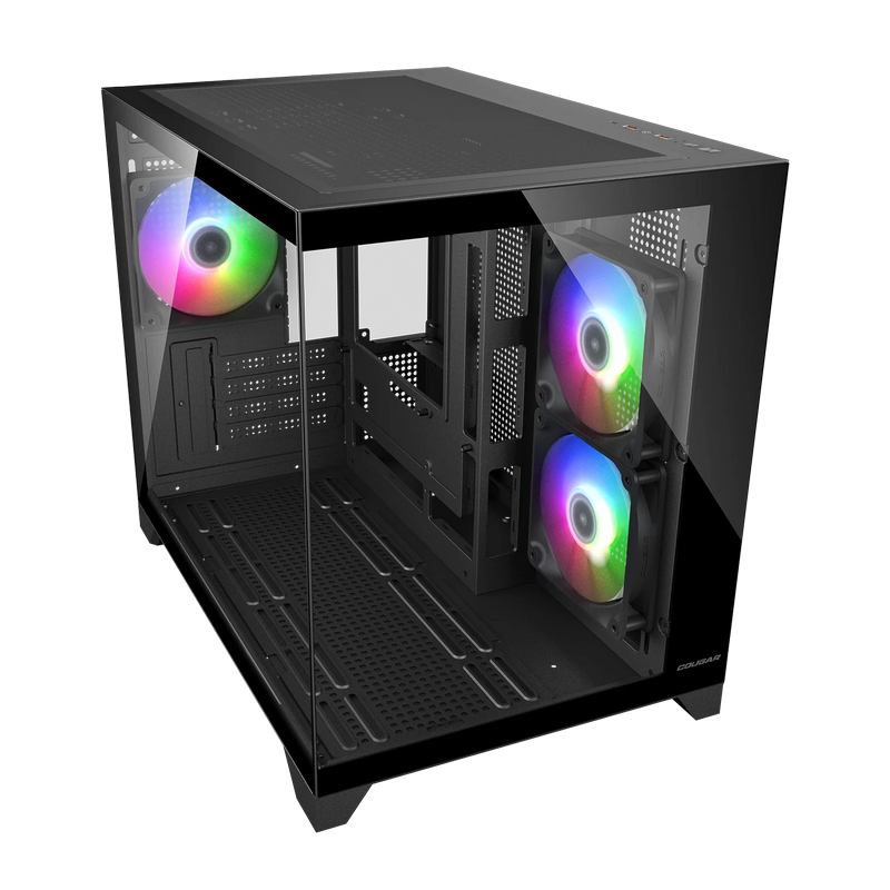 Компьютерный корпус Cougar FV150 Mini RGB Mini-Tower Черный