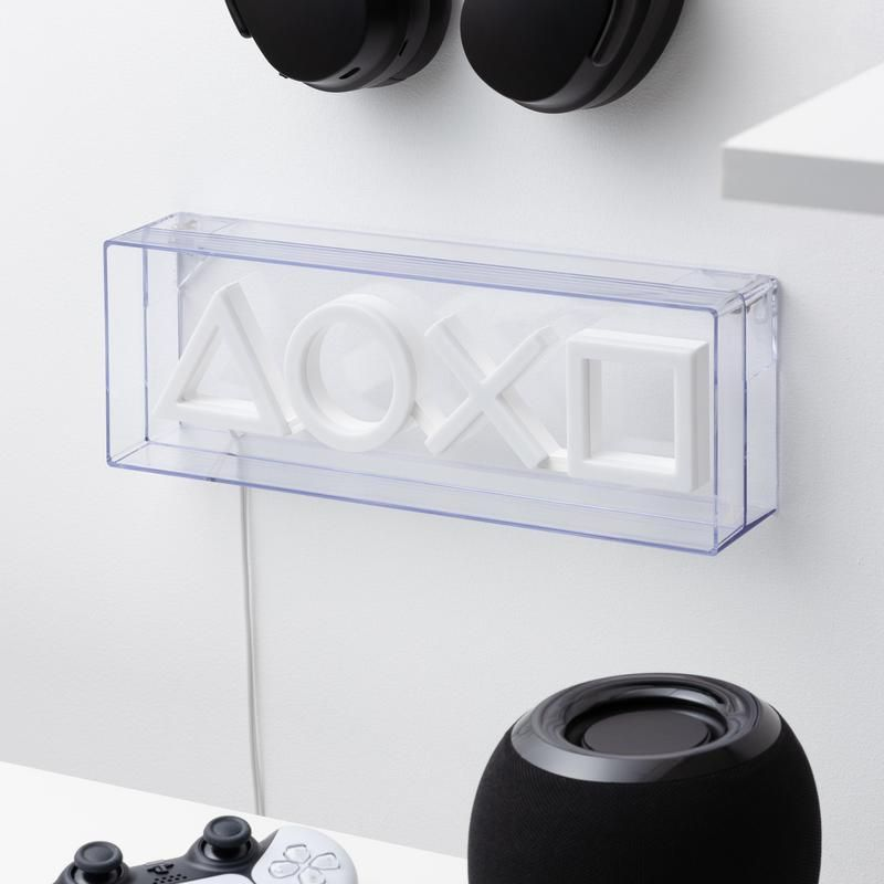 Lampă de noapte Paladone Playstation LED Neon Light