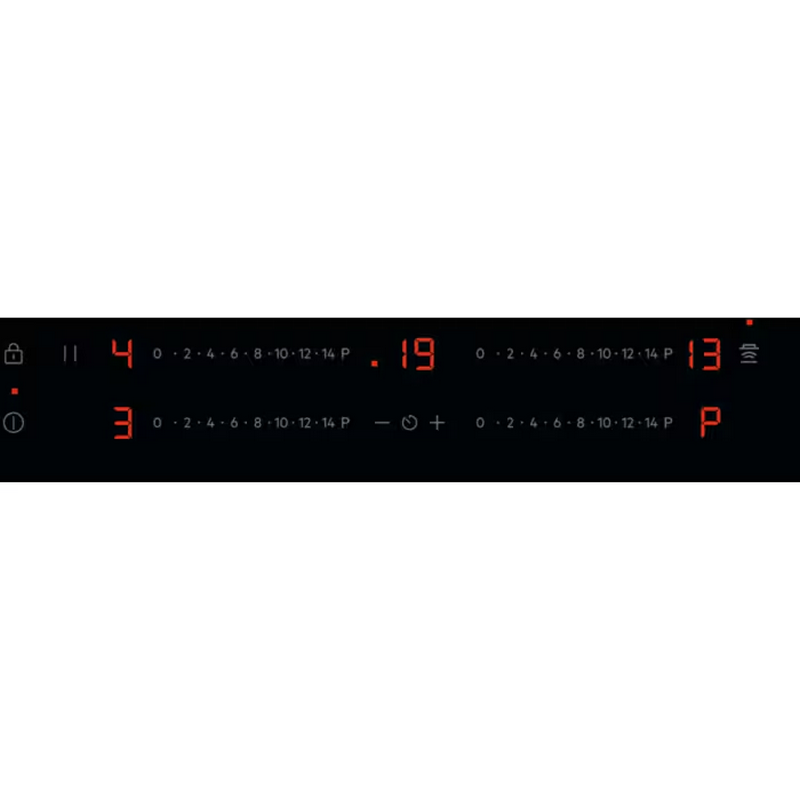 Plită cu inducție AEG TO64IA0FXB Negru