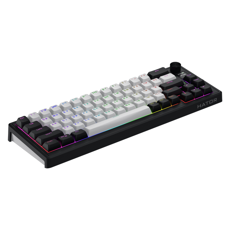 Tastatură HATOR Skyfall 65 MAG ULTIMA 8K Mecanic Negru