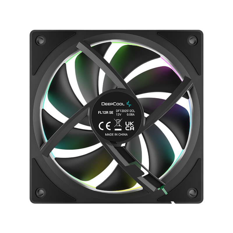 Вентилятор для ПК Deepcool FL12R SE 120 мм Черный
