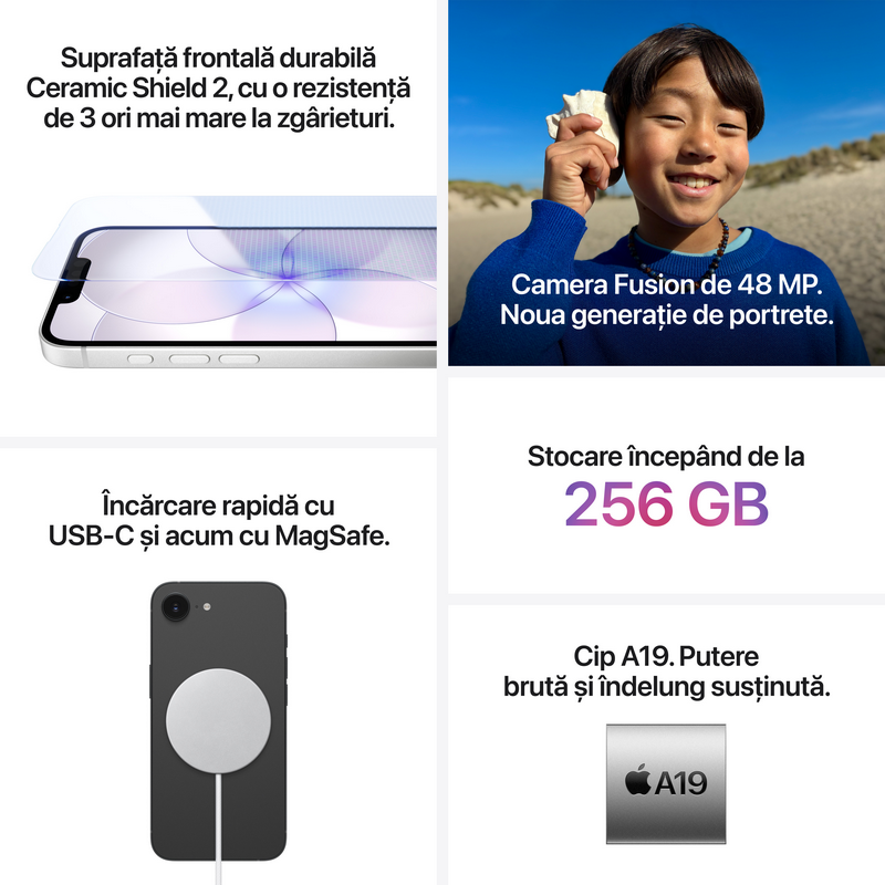 Smartphone Apple iPhone 17e, 8 GB / 256GB