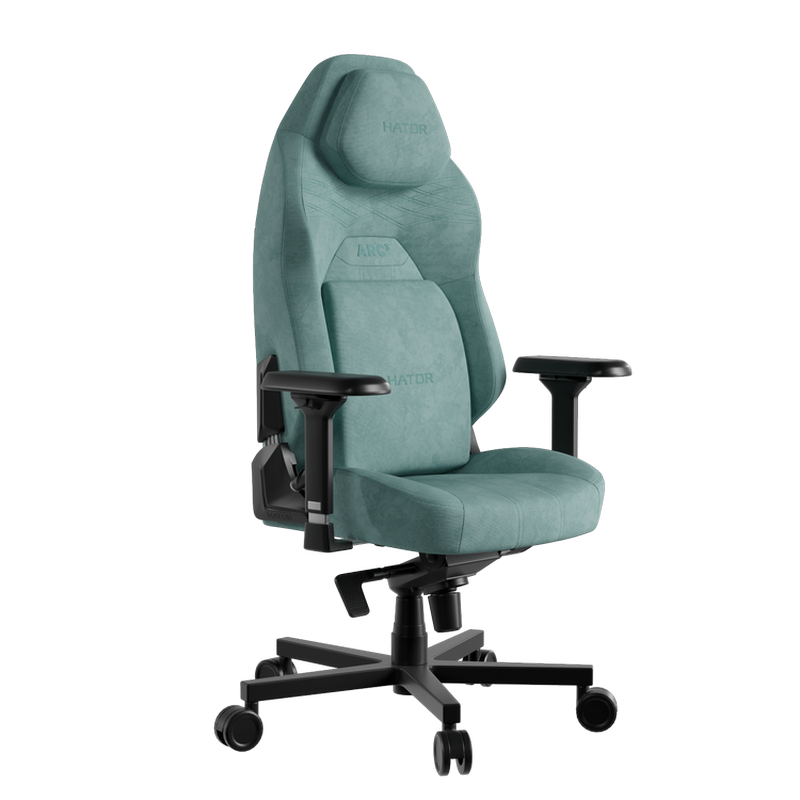 Scaun Gaming HATOR Arc 3 L Velur Turquoise
