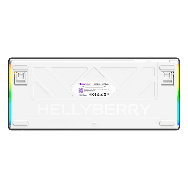Tastatură HATOR Hellyberry HK75 PRO Wireless Mecanic Alb