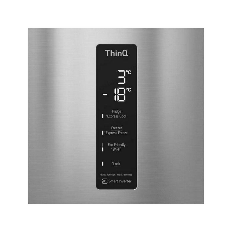 Frigider LG GBB566PZHMN Oţel inoxidabil