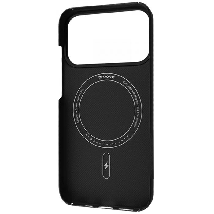 Husă Proove Apple iPhone 17 Pro Max Carbon Slim with MagSafe Onyx