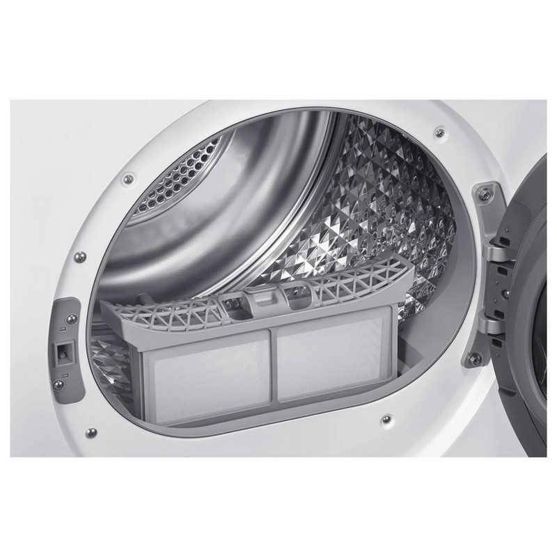 Сушильная машина Samsung DV90CGC2A0AEUA Белый