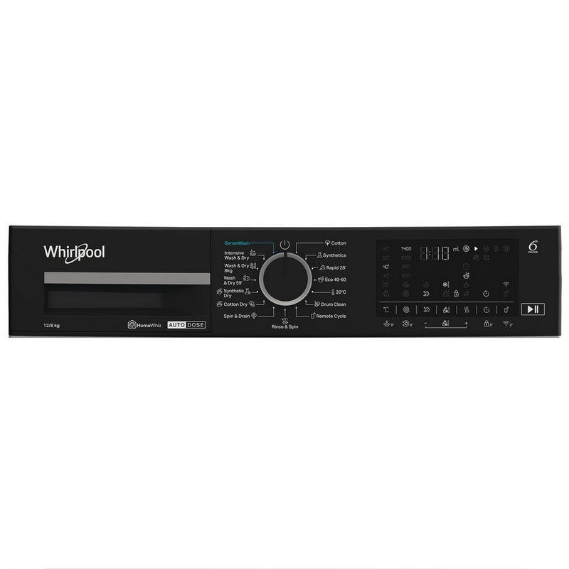 Mașină de spălat cu uscător Whirlpool WPD 2836W ADS EE Alb