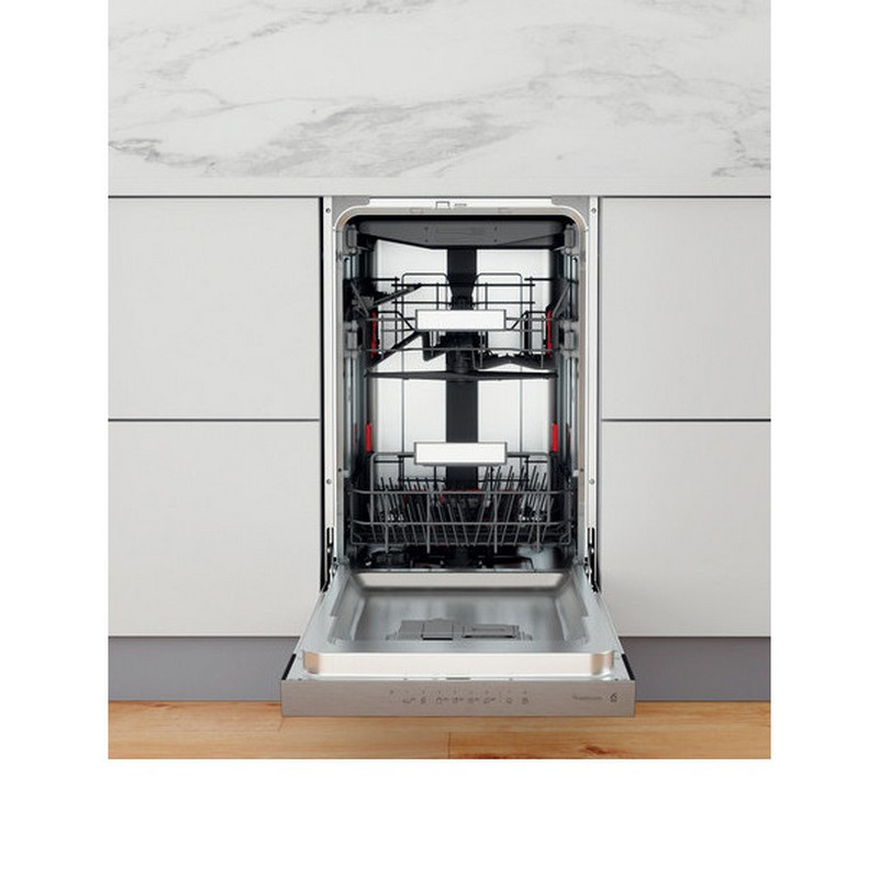 Посудомоечная машина Whirlpool WSBO 3O34 PF X Нержавеющая сталь