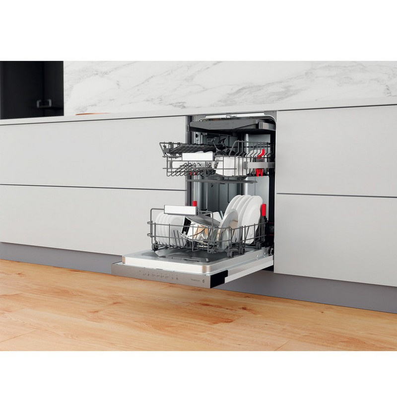 Посудомоечная машина Whirlpool WSBO 3O34 PF X Нержавеющая сталь