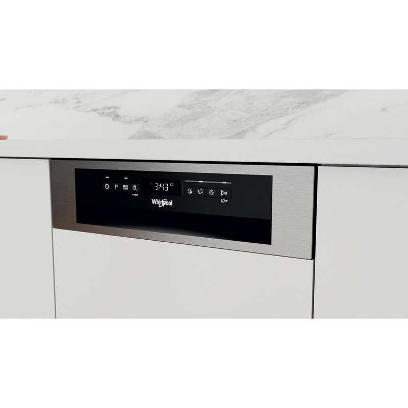 Посудомоечная машина Whirlpool WSBO 3O34 PF X Нержавеющая сталь