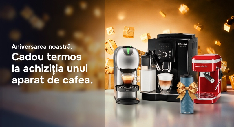 Ultra Aparat de cafea+Cadou 01.10 - 18.10