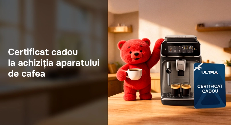 Aparat de Cafea + Certif 29.10 - 22.11