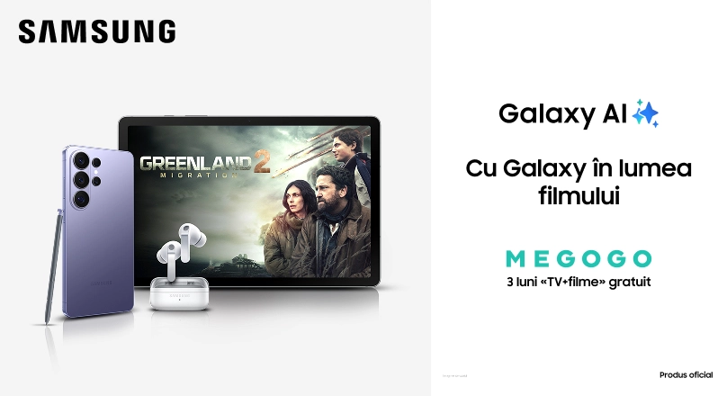 Savurează cu Galaxy