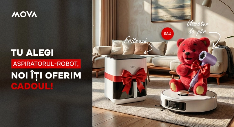Alegeți Aspiratorul Robot și primiți un Cadou