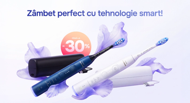 Zâmbet perfect cu tehnologie smart!