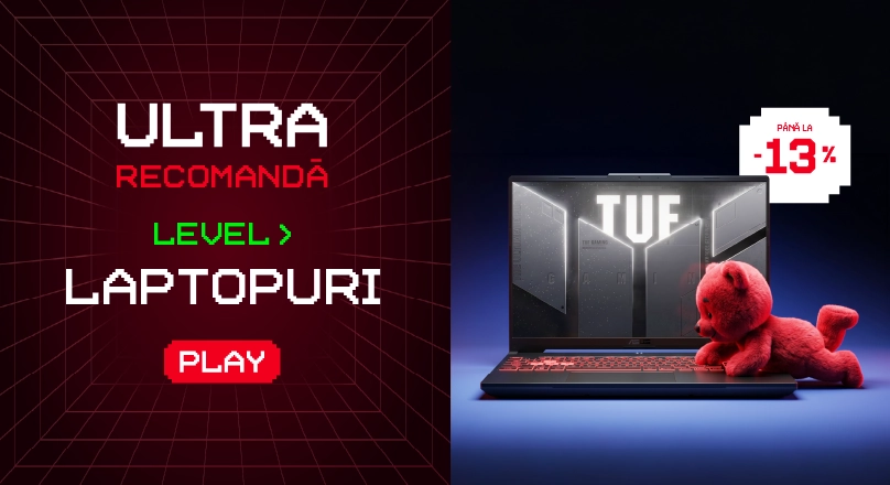 Ultra Recomandă! Laptopuri cu reducere de -13%