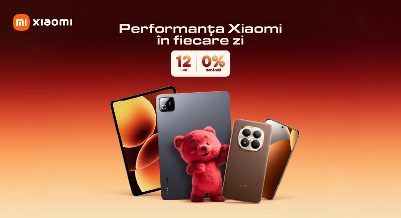 Telefoane și Tablete Xiaomi în rate pe 12 luni fără dobândă