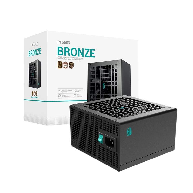 Sursă Alimentare PC Deepcool GamerStorm PF650X ATX Negru