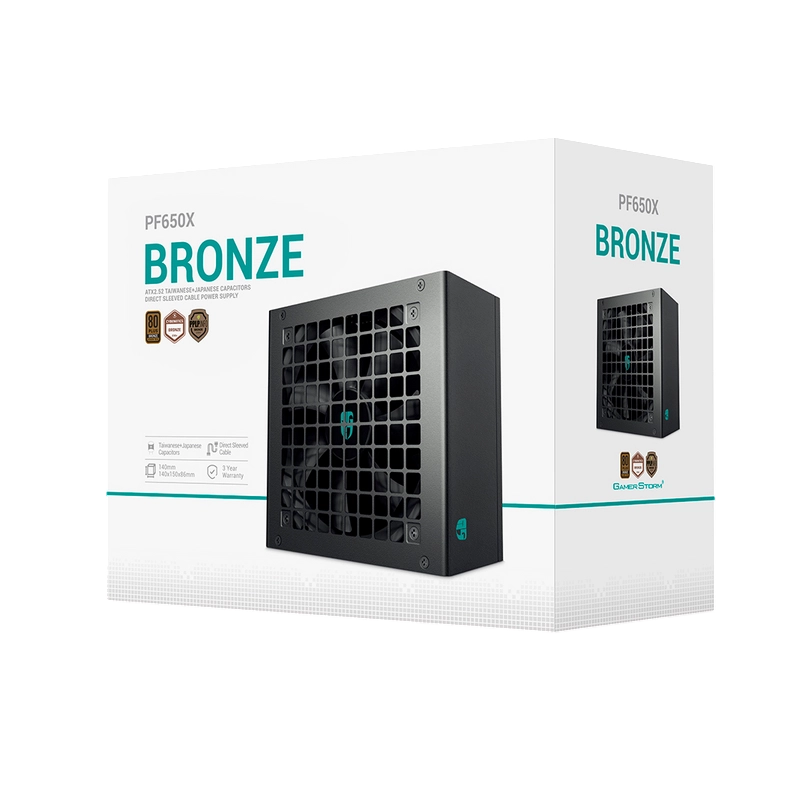 Sursă Alimentare PC Deepcool GamerStorm PF650X ATX Negru