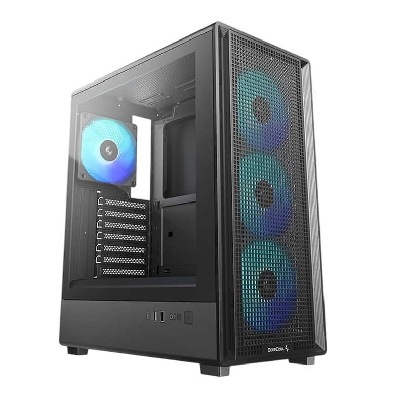 Carcasă PC Deepcool CC550 4F Midi-Tower Negru