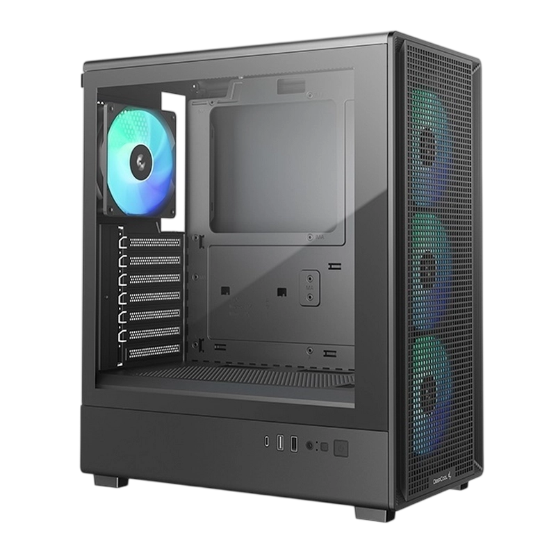 Carcasă PC Deepcool CC550 4F Midi-Tower Negru
