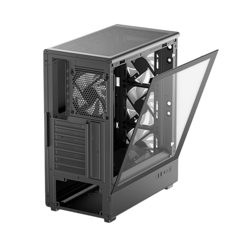 Carcasă PC Deepcool CC550 4F Midi-Tower Negru